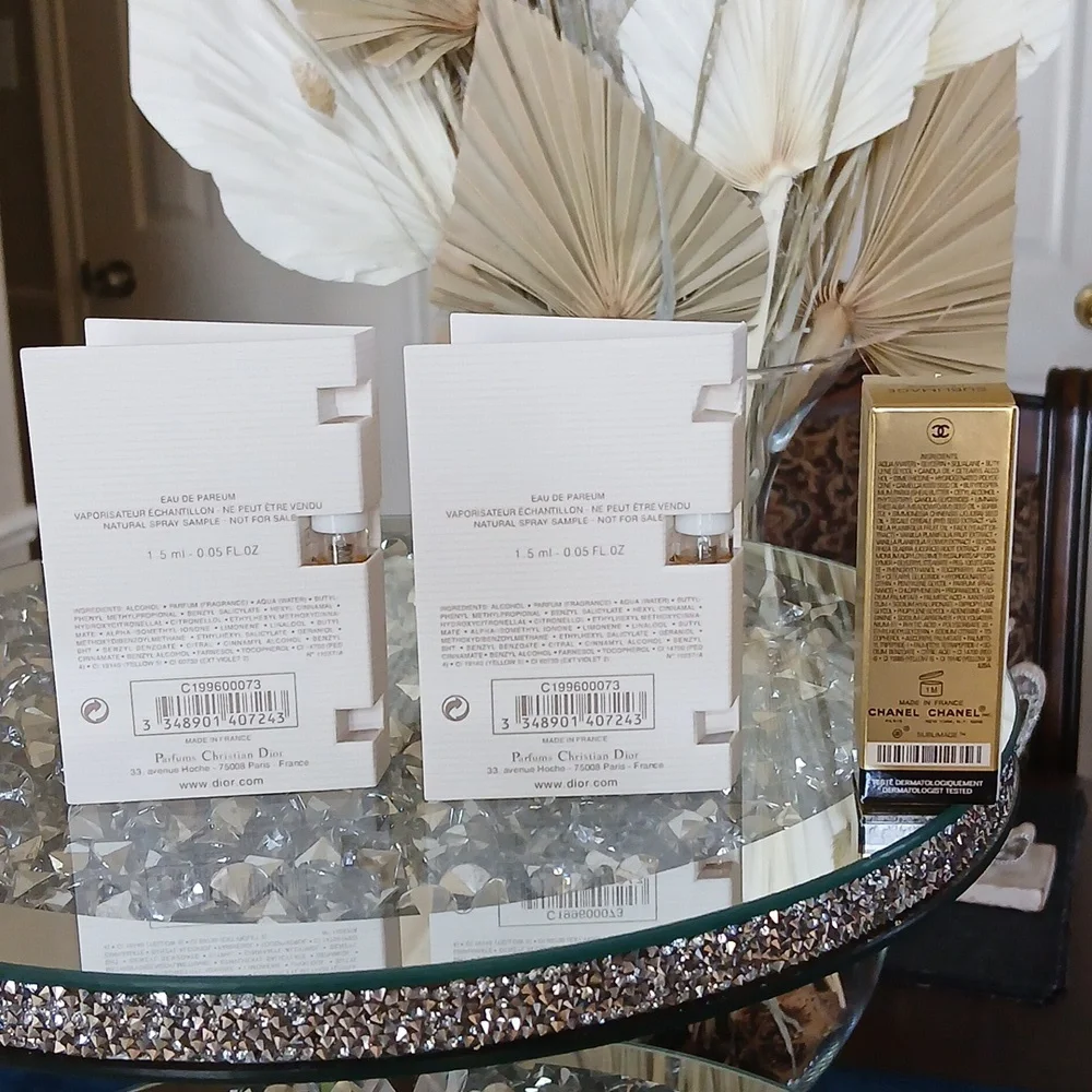 New 2 Dior J'adore Eau de Parfum and 1 Chanel Sublimage cream - Picture 6 of 17